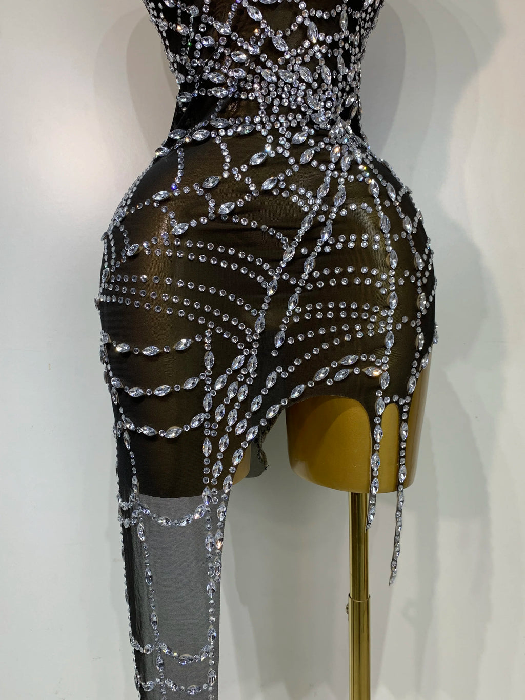 Spider Web Split Side Dress