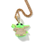 Yoda Iced Out Tennis Chain