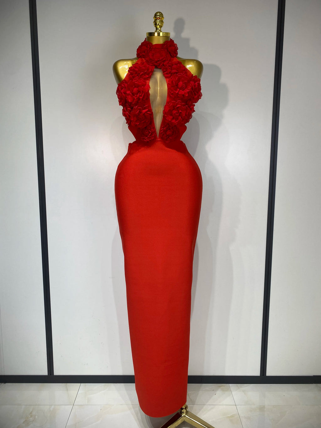 Roses Halter Dress