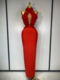 Roses Halter Dress