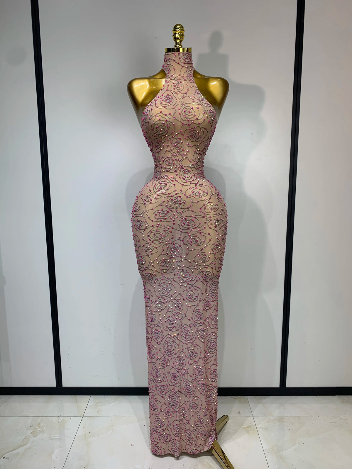 Davina Rose Halter Dress