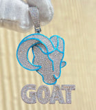 Goat Iced Out Chain