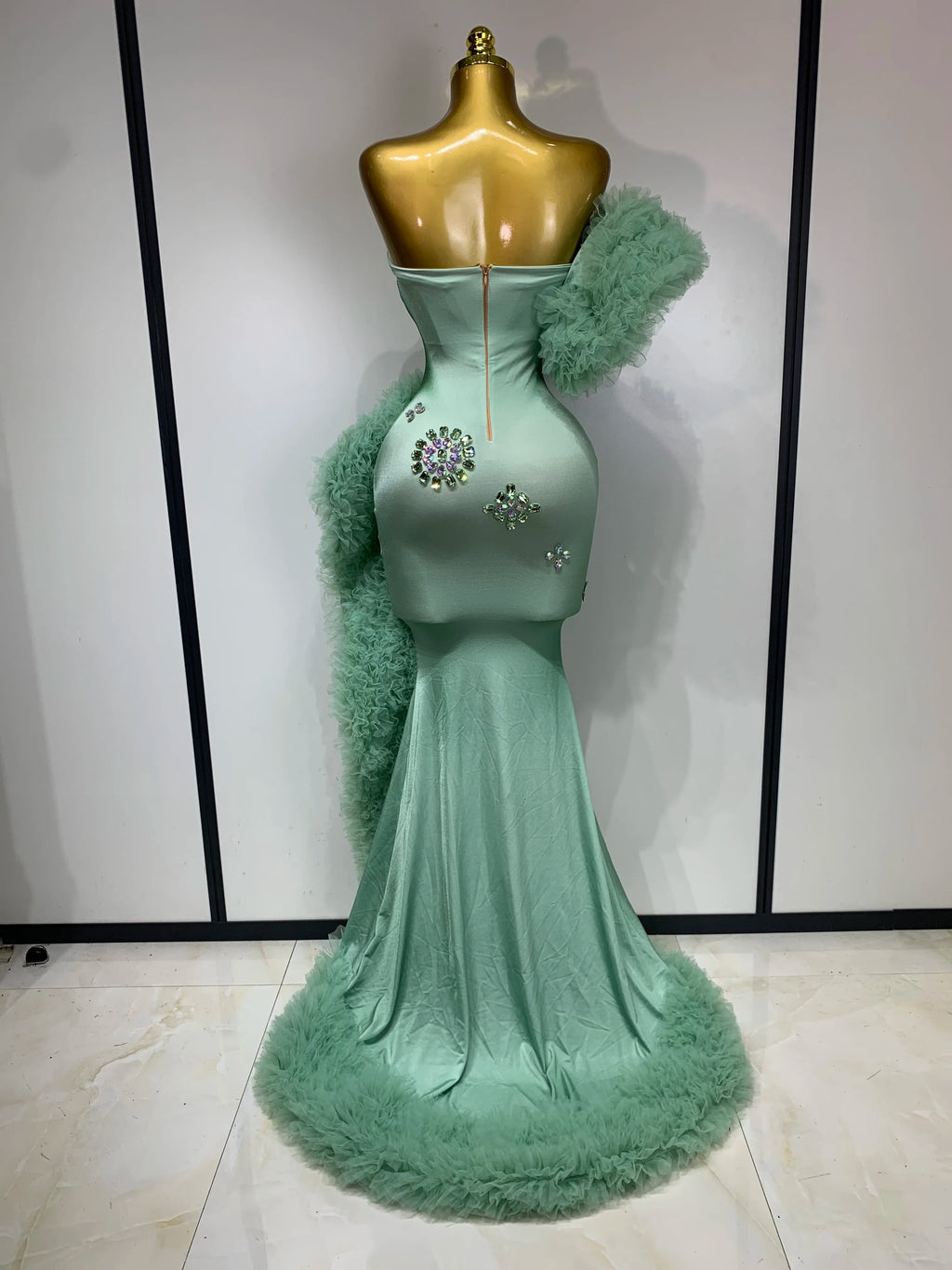 Mint Mermaid Dress