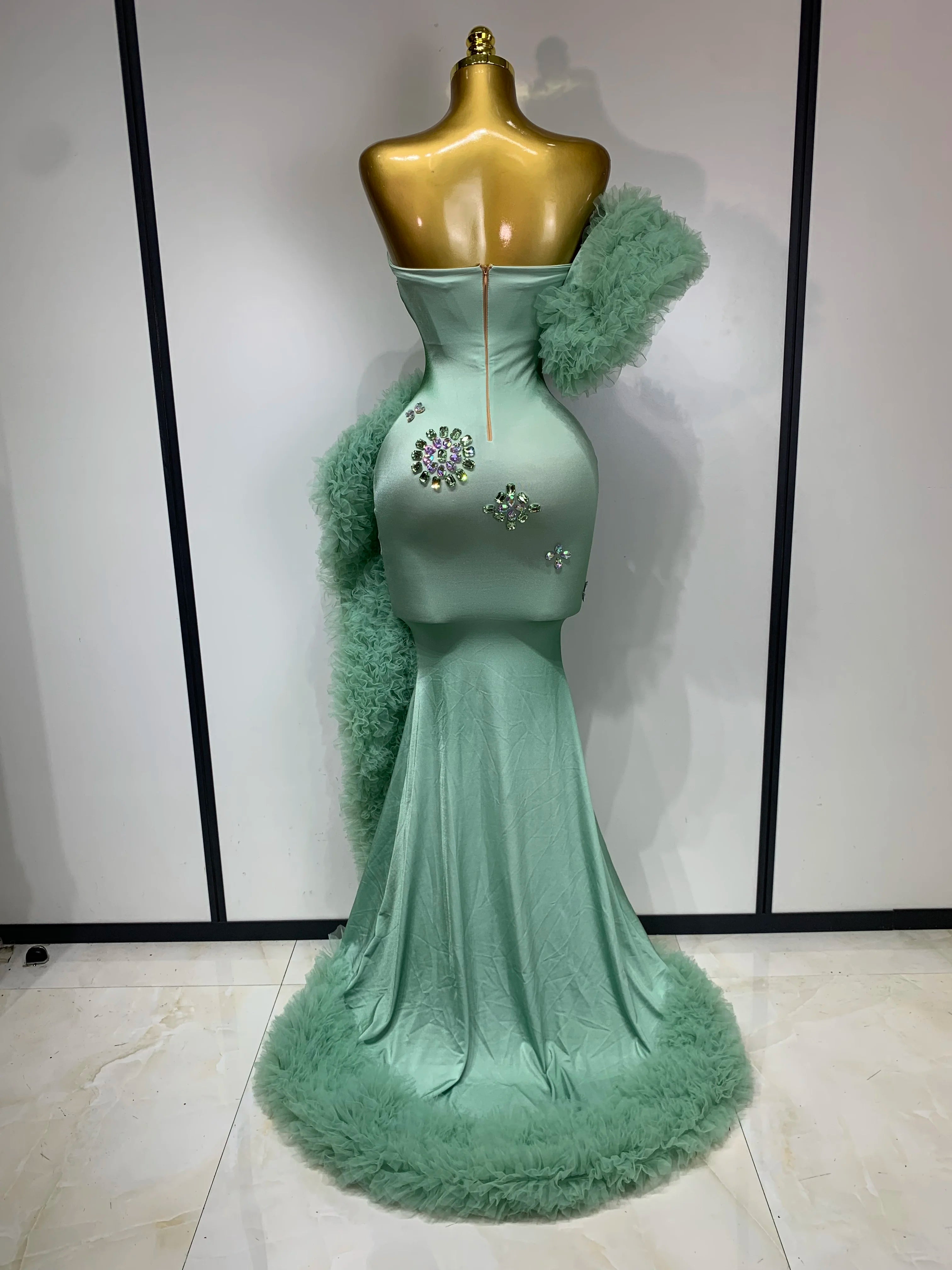 Mint Mermaid Dress