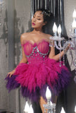 Pink Crystal Tutu Dress