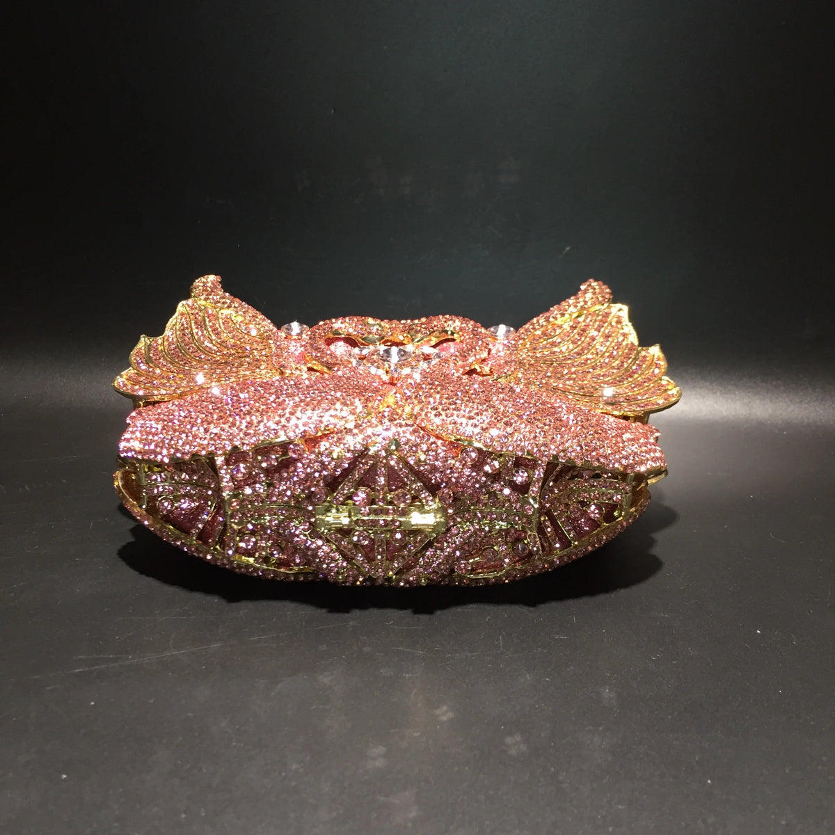 Swan Crystal Clutch