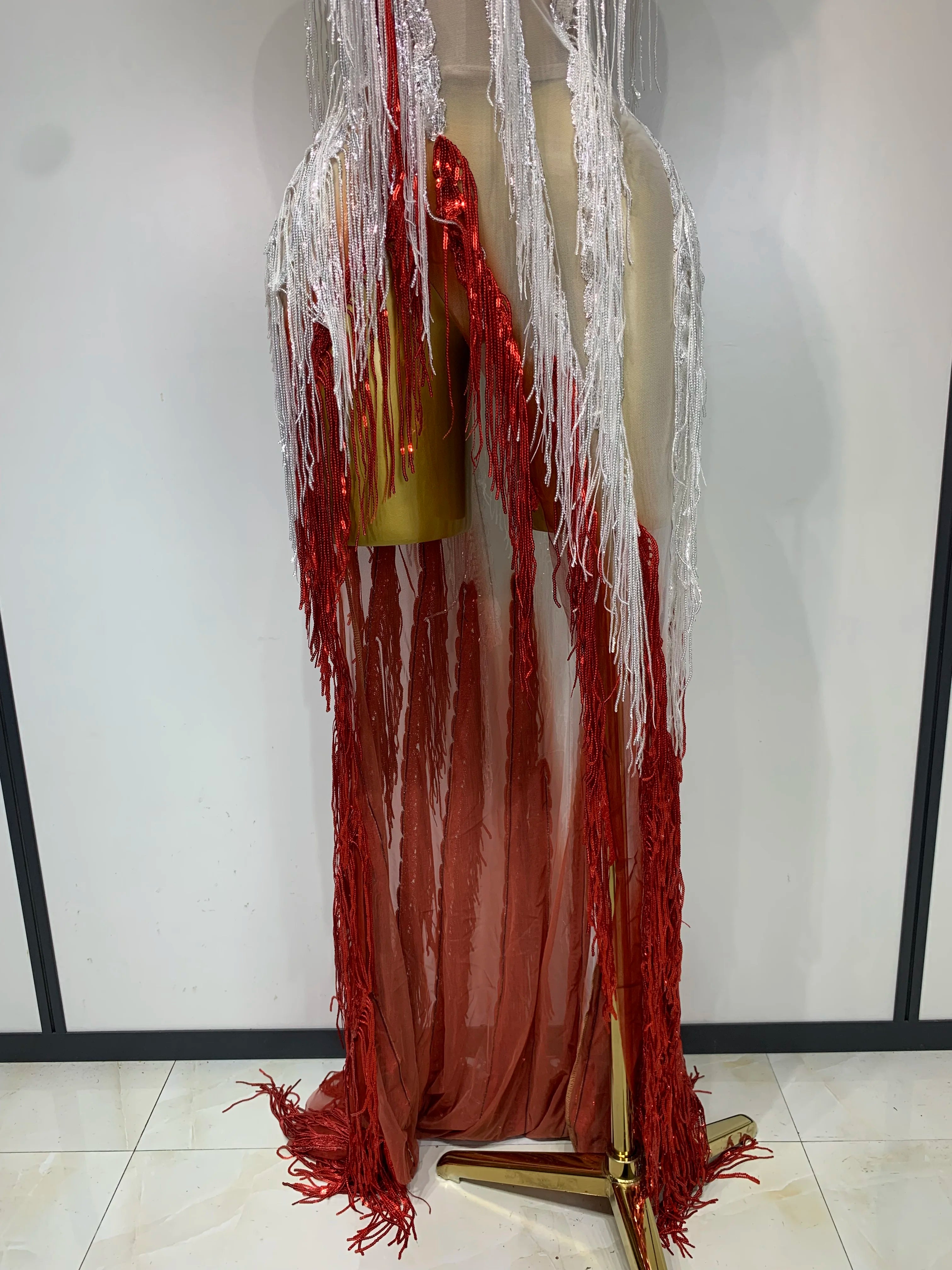 Fire Quartz Pearl Dress