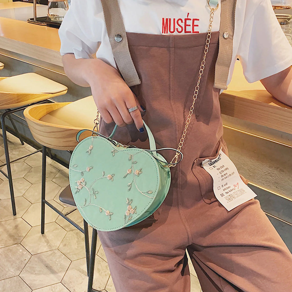Heart Crossbody Bag