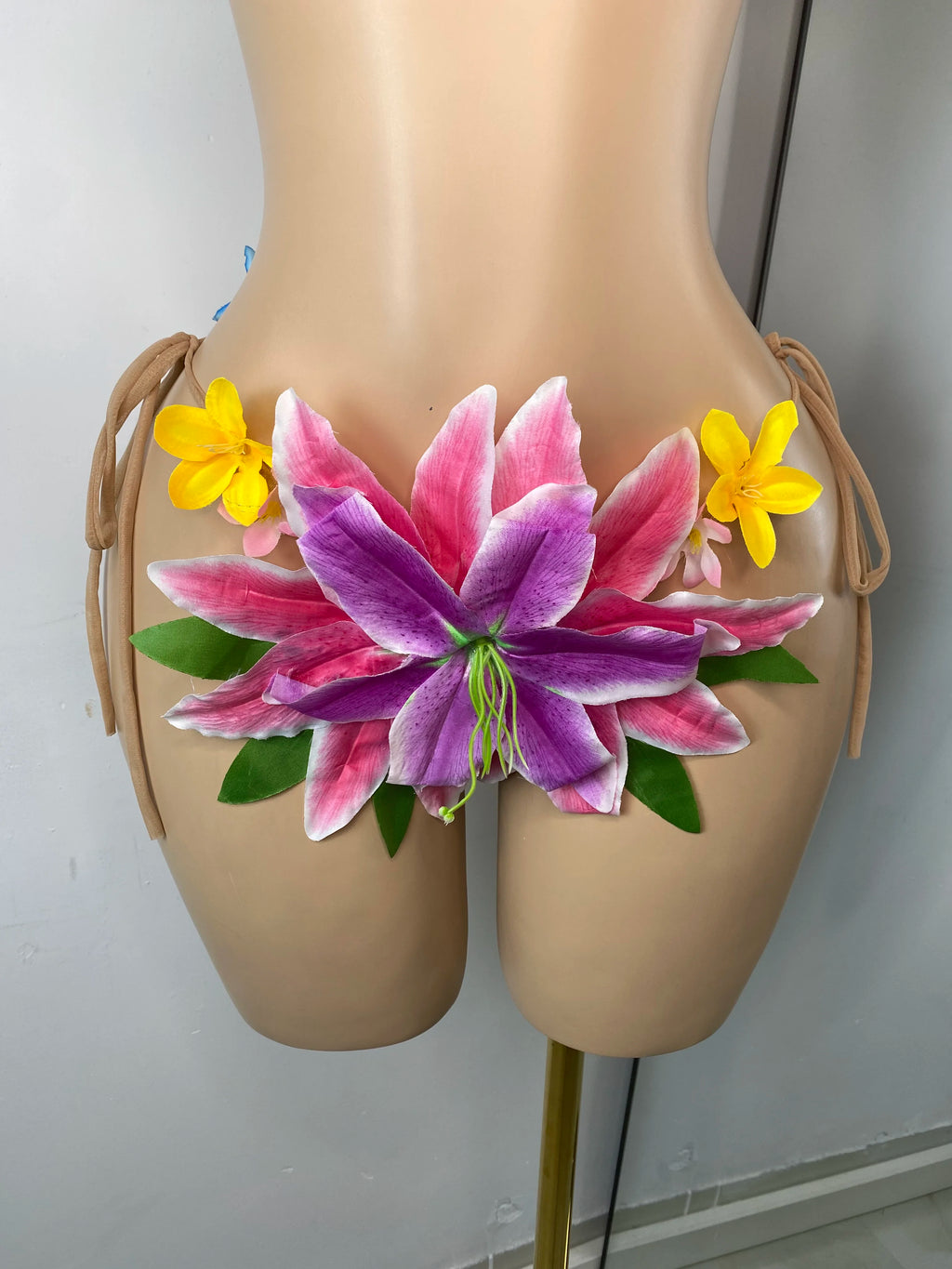 Tropical Flower Two Piece Bikini