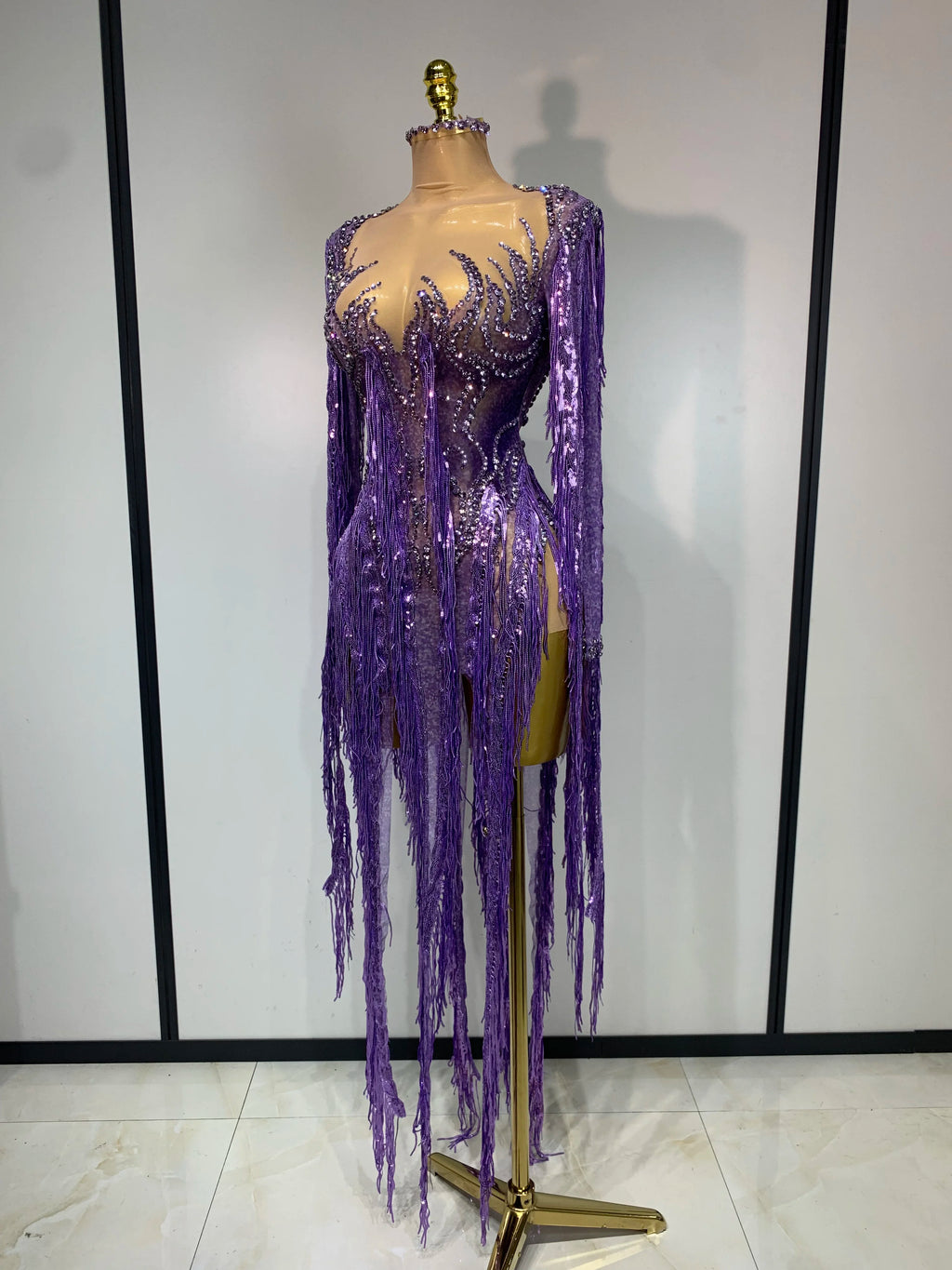 Tranquility Purple Dress