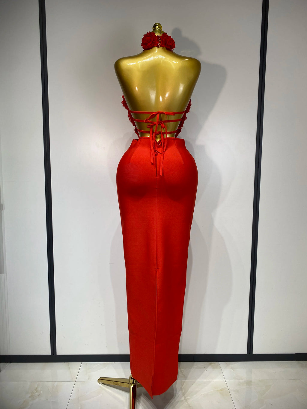 Roses Halter Dress