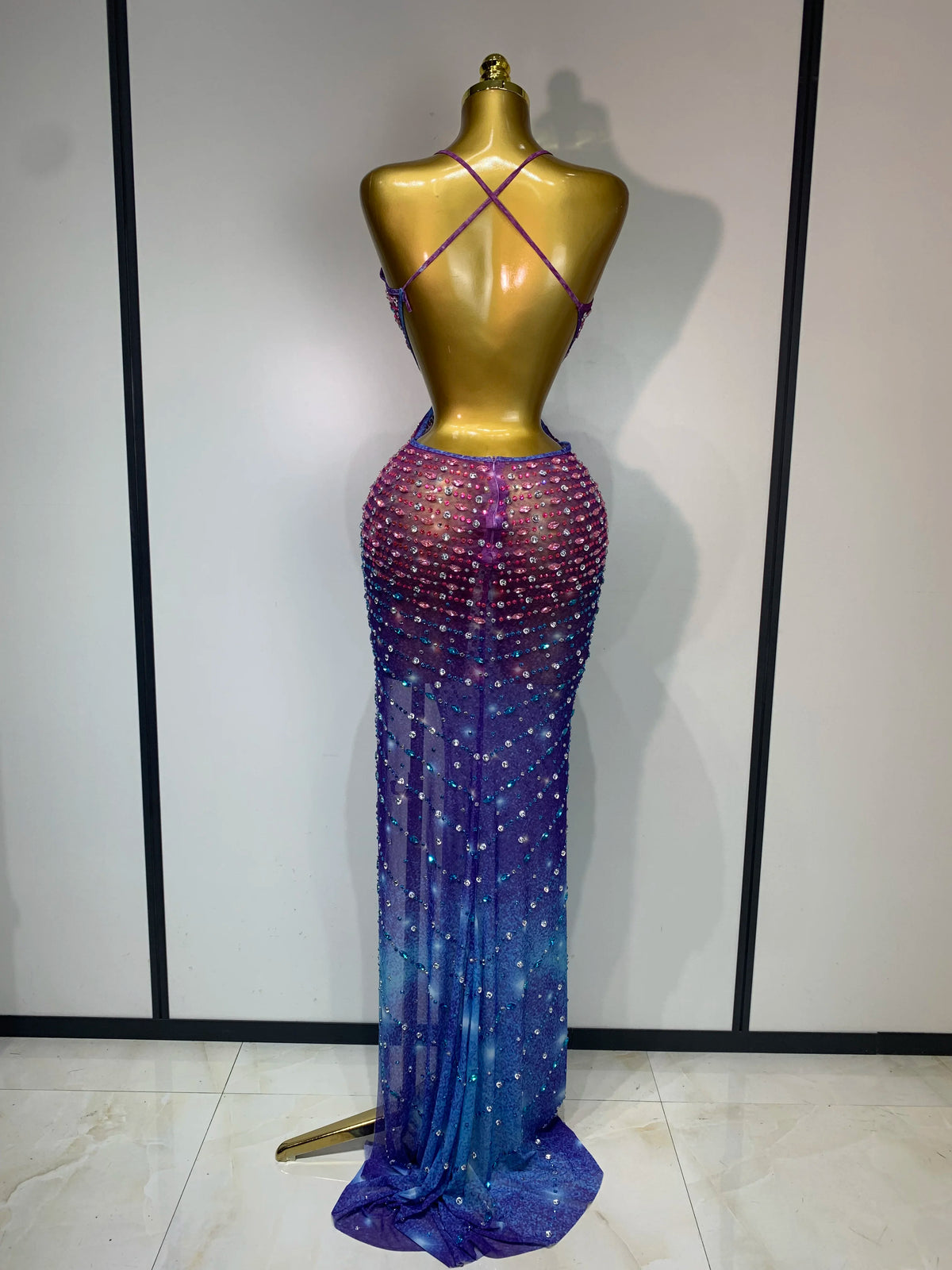 Ruby In Kyanite Dress