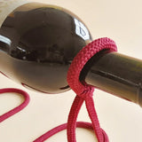 Floating Rope Wine Rack