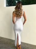 Elegant Bodycon Maxi Dress