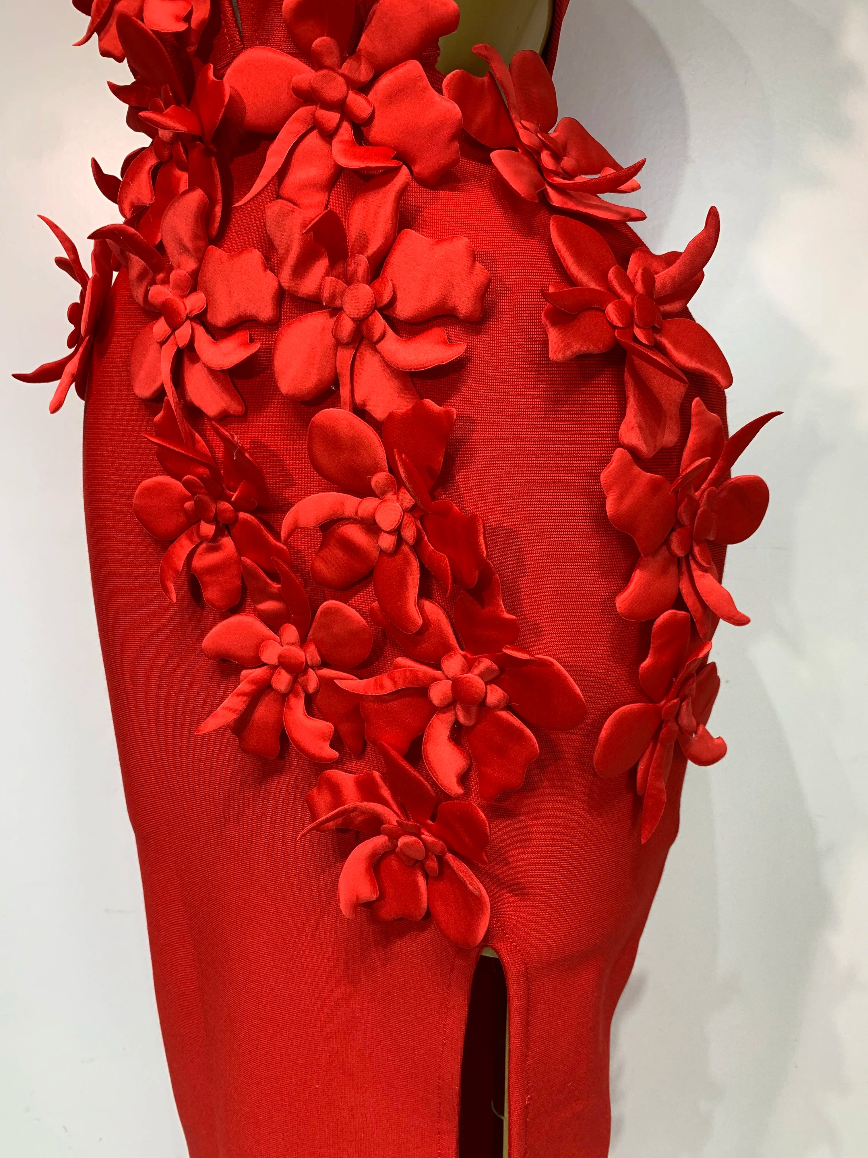 Flower Halter Dress