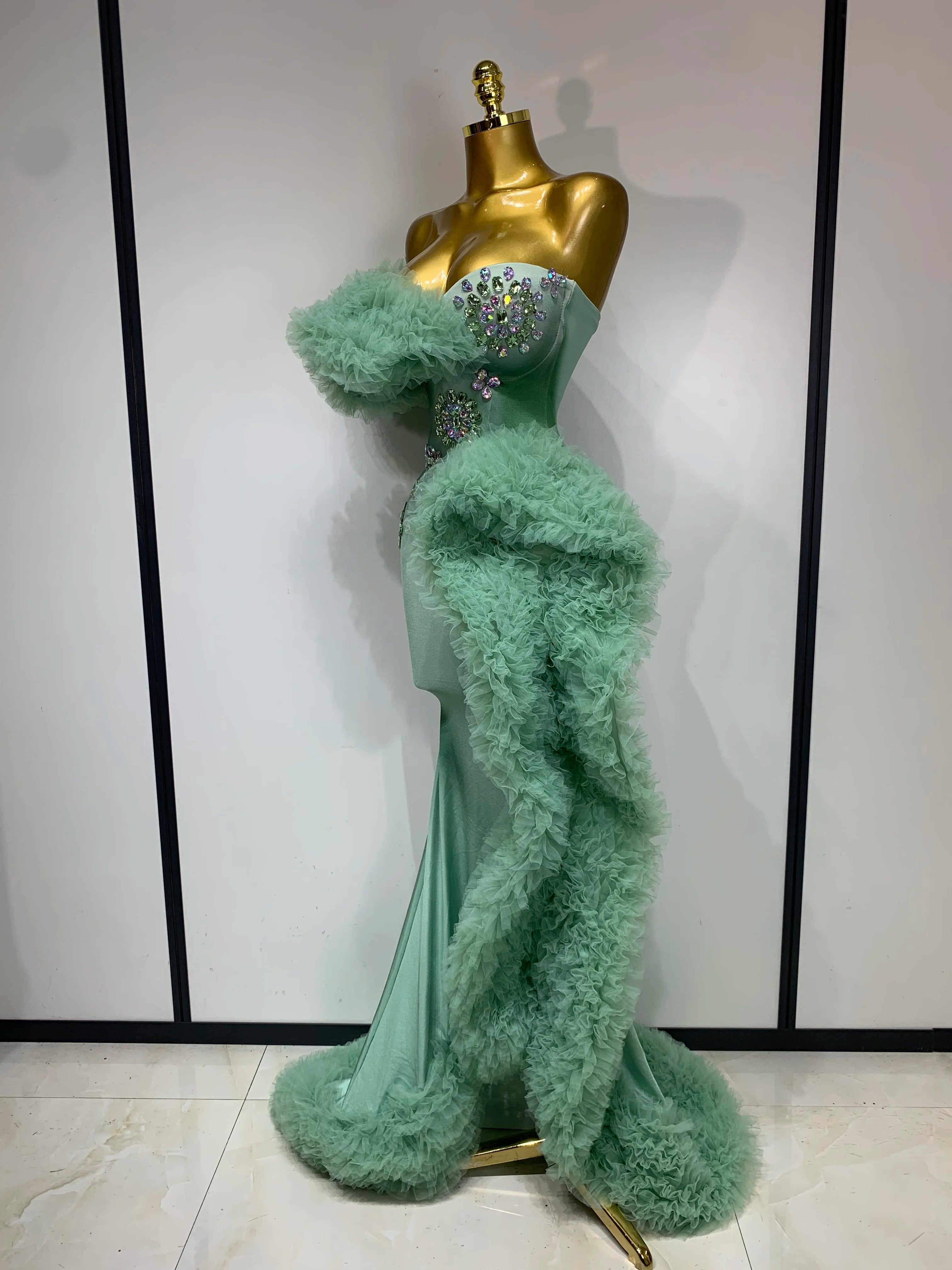 Mint Mermaid Dress