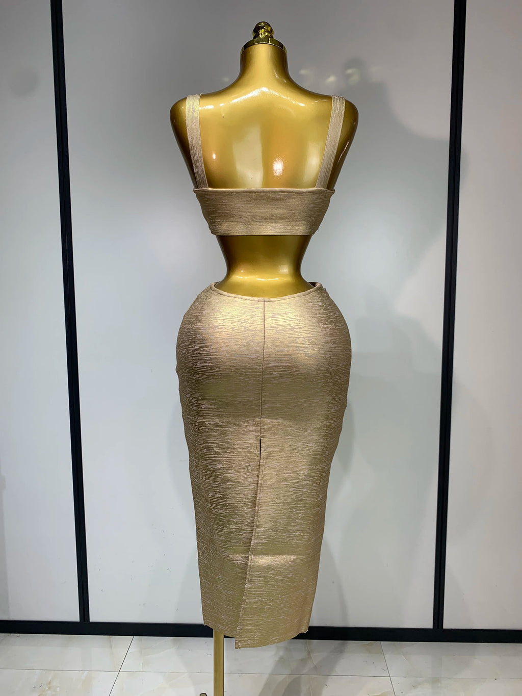 Gold Dress
