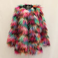 Colorful Fur Coat