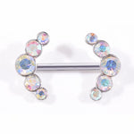 Crystal Rhinestone Breast Ring