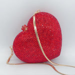 Diamond Heart Crystal Diamond Bag