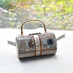 Diamond Fashion Dollar Bag Rhinestone Dinner Bag