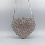 Diamond Heart Crystal Diamond Bag