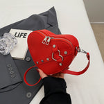 Women's Crossbody High-grade Heart-shaped Box Bag