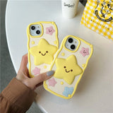 Yellow Silicone Protective Cover Phone Case