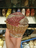 Cupcake Crystal Diamond Bag