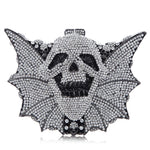 Crystal Skull Bat Diamond Bag