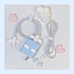 Data Cable Charger Head Protection Sleeve