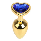 Men's And Women's Fashion Love Gold Butt Plug